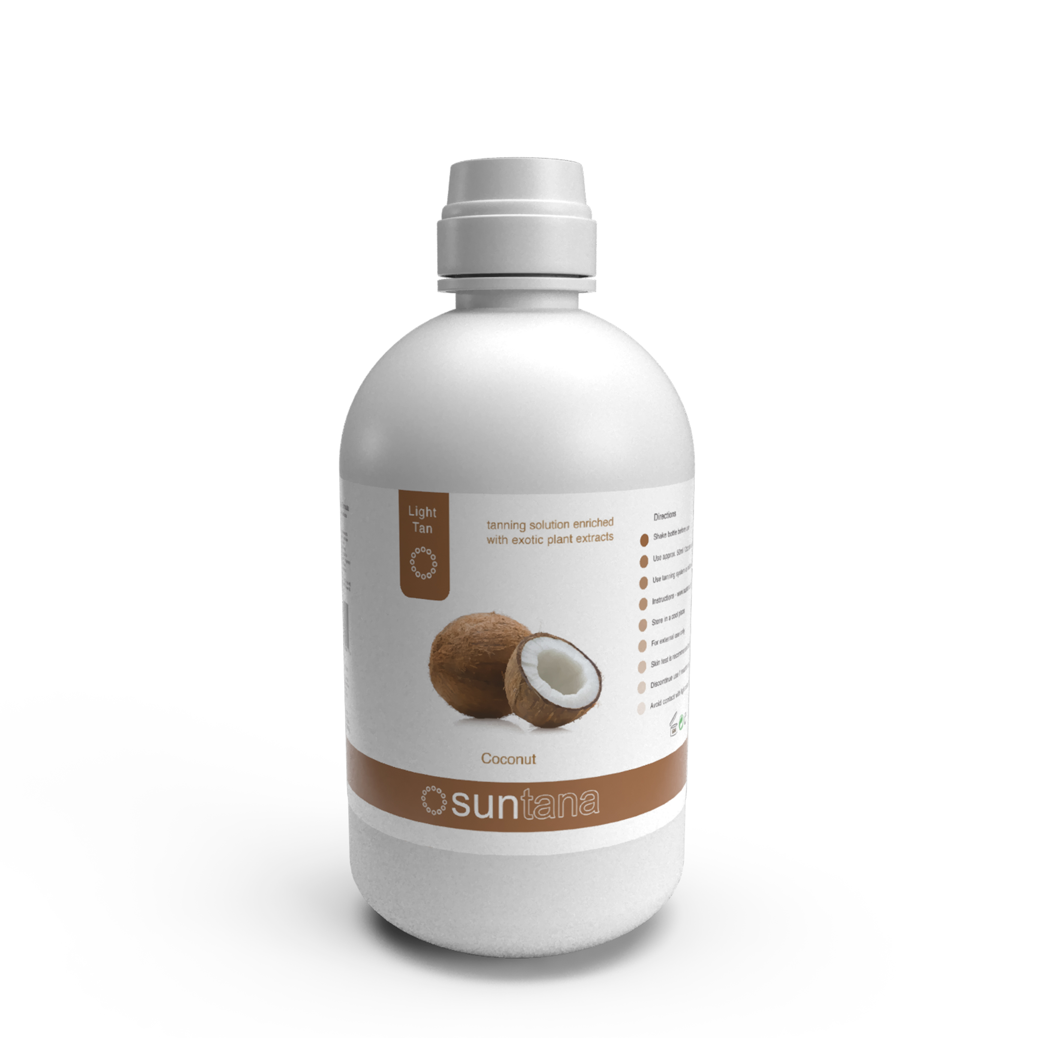 1000ml - Suntana Coconut Light Tan - Spray Tan Store